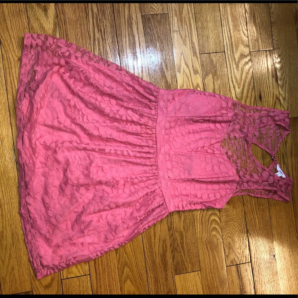 Pink dress